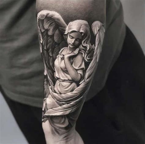 angel hand tattoos for men|female angel tattoos for men.